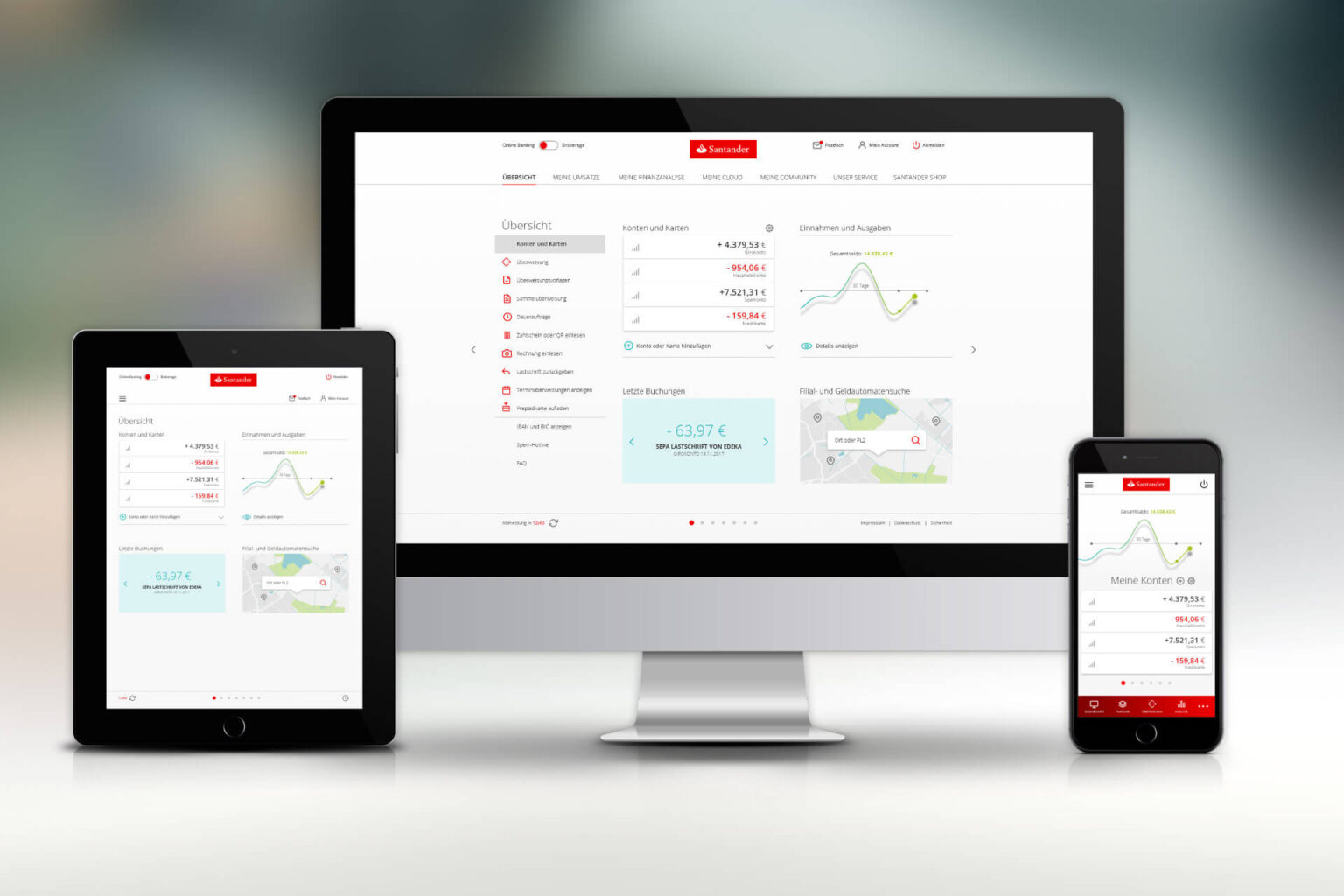 Santander Online Banking LIGAsüd